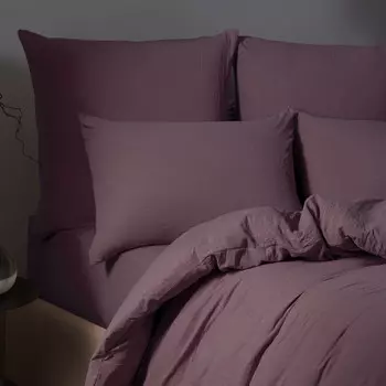 Комплект наволочек Sleepix Юко сиреневый 70x70 см, 2пр.