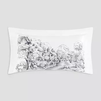 Комплект наволочек Togas Горанна белый с серым 50х90 см