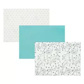 Комплект пелёнок Lucky Child Зоопарк 3 шт