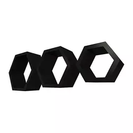 Комплект полок QWERTY Москва чёрный