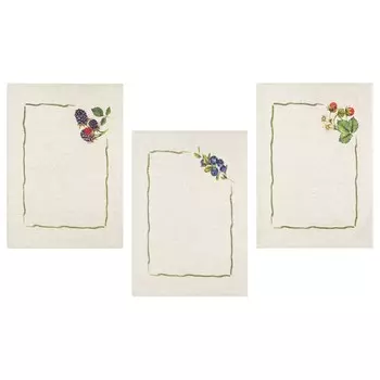 Комплект полотенец кухонных Беларускi Лён рис.379 3шт 45х60 см