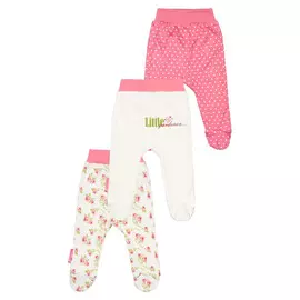 Комплект ползунков Lucky Child Маленькая садовница 3 шт