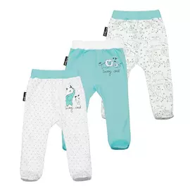 Комплект ползунков Lucky Child Зоопарк 3 шт