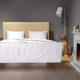 Комплект постельного белья Bahar Basic Белый Евро