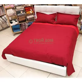 Комплект постельного белья Caleffi Dauble bordo