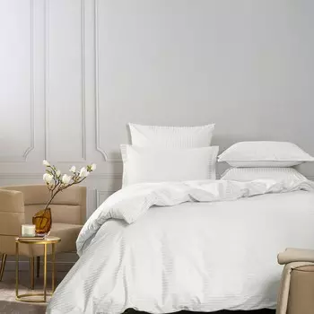 Комплект постельного белья Cassia Люкс белый Двуспальный