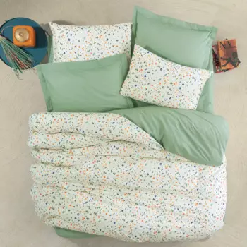 Комплект постельного белья Cotton Box petite ranforce синий Двуспальный 8680108075623