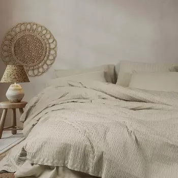 Комплект постельного белья Cotton Box liny светло-бежевый Двуспальный 8680108075289