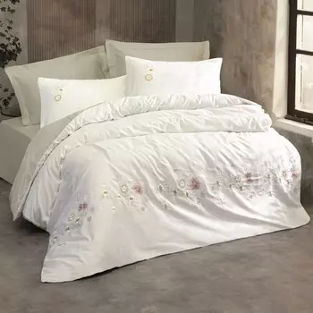 Комплект постельного белья Cotton Box 3d embroidered Двуспальный 8680108072202