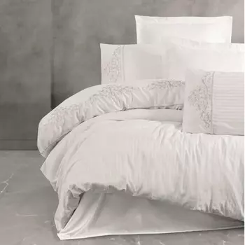 Комплект постельного белья Cotton Box brode satin Двуспальный 8680108072172