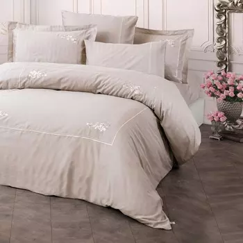 Комплект постельного белья Cotton Box brode satin Двуспальный 8680108072165