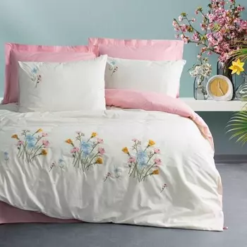 Комплект постельного белья Cotton Box brode embroidered Двуспальный 8680108067949