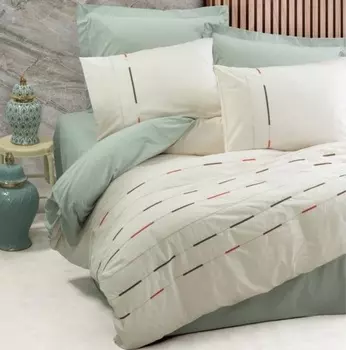 Комплект постельного белья Cotton Box brode embroidered Двуспальный 8680108062722