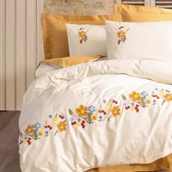 Комплект постельного белья Cotton Box brode embroidered Двуспальный 8680108071205