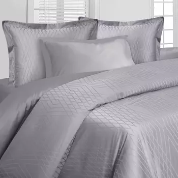 Комплект постельного белья Mona Liza Royal Евро Серый