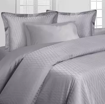 Комплект постельного белья Mona Liza Royal Семейный серый