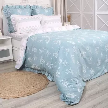 Комплект постельного белья Mona Liza Евро Сатин green