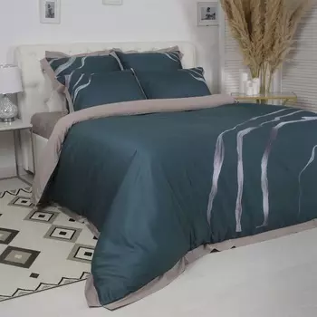 Комплект постельного белья Mona Liza Евро Макосатин Cedar