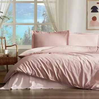 Комплект постельного белья Ozdilek Полуторный earth color-s brown сатин