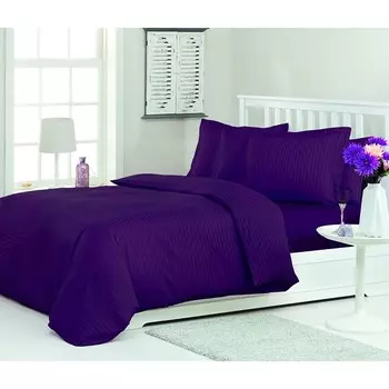 Комплект постельного белья Ozdilek Полуторный damson line сатин