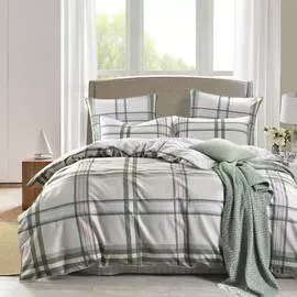 Комплект постельного белья Sofi De Marko Артимон зелёный Евро