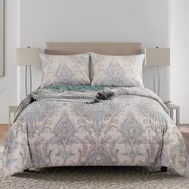 Комплект постельного белья Sofi De Marko Ришелье №7 с одеялом Евро