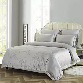 Комплект постельного белья Sofi De Marko Жозетта светло-серый Евро