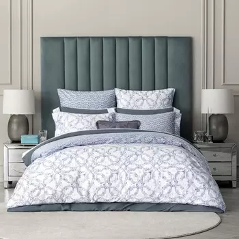 Комплект постельного белья Togas Блюнари синий Двуспальный евро