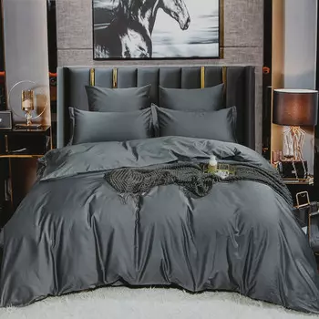 Комплект постельного белья Wonne Traum elegance pastel graphite Двуспальный