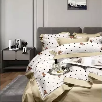 Комплект постельного белья Wonne Traum стандарт miss paris Полуторный