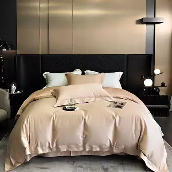 Комплект постельного белья Wonne Traum elegance charline sand Двуспальный