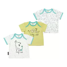 Комплект распашонок Lucky Child Зоопарк 3 шт