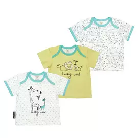Комплект распашонок Lucky Child Зоопарк 3 шт