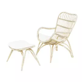 Комплект Rattan grand lounge wh wash 2 предмета