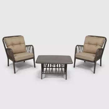 Комплект садовой мебели Rainbow Gala 3 предмета 2 кресла+стол