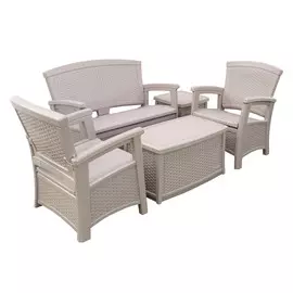 Комплект садовой мебели Suncast elements taupe 5 предметов