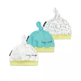 Комплект шапочек Lucky Child Зоопарк 3 шт