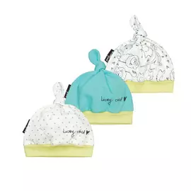 Комплект шапочек Lucky Child Зоопарк 3 шт