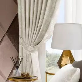 Комплект штор с подхватами Togas Монтероса жемчужный 260х305 см