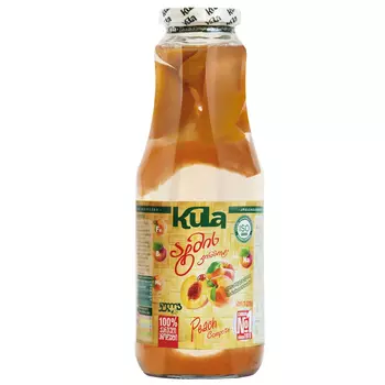 Компот KULA персиковый 1 л