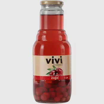Компот стерилизованный VIVI из кизила 1 л