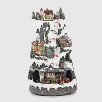 Композиция анимационная Timstor деревня 51 см