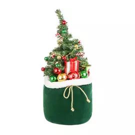 Композиция декоративная Alska Елка в мешке