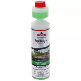 Стеклоомывающая жидкость NIGRIN концентрат (1:100) с разными запахами, 250 мл