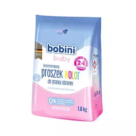 Концентрированный порошок BOBINI для стирки детской одежды BABY COLOR