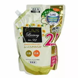 Кондиционер для белья антибактериальный FUNS Белая роза и жасмин 1,2 л