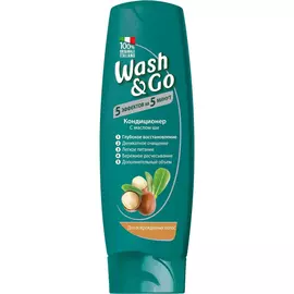 Кондиционер для поврежденных волос Содалис wash&amp;go 180мл