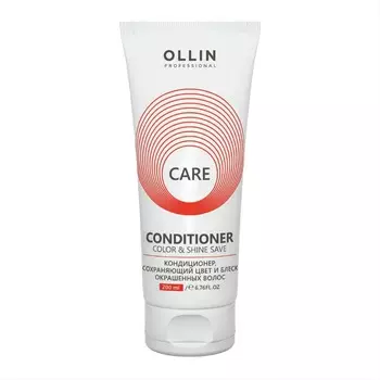 Кондиционер для волос Ollin Professional сохранение цвета и блеск 200 мл