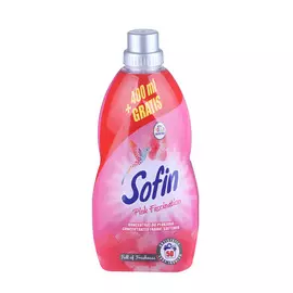 Кондиционер-ополаскиватель Sofin pink fascination / розовое очарование 1л+400мл