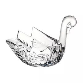 Конфетница Crystalite Bohemia Лебедь 19 см